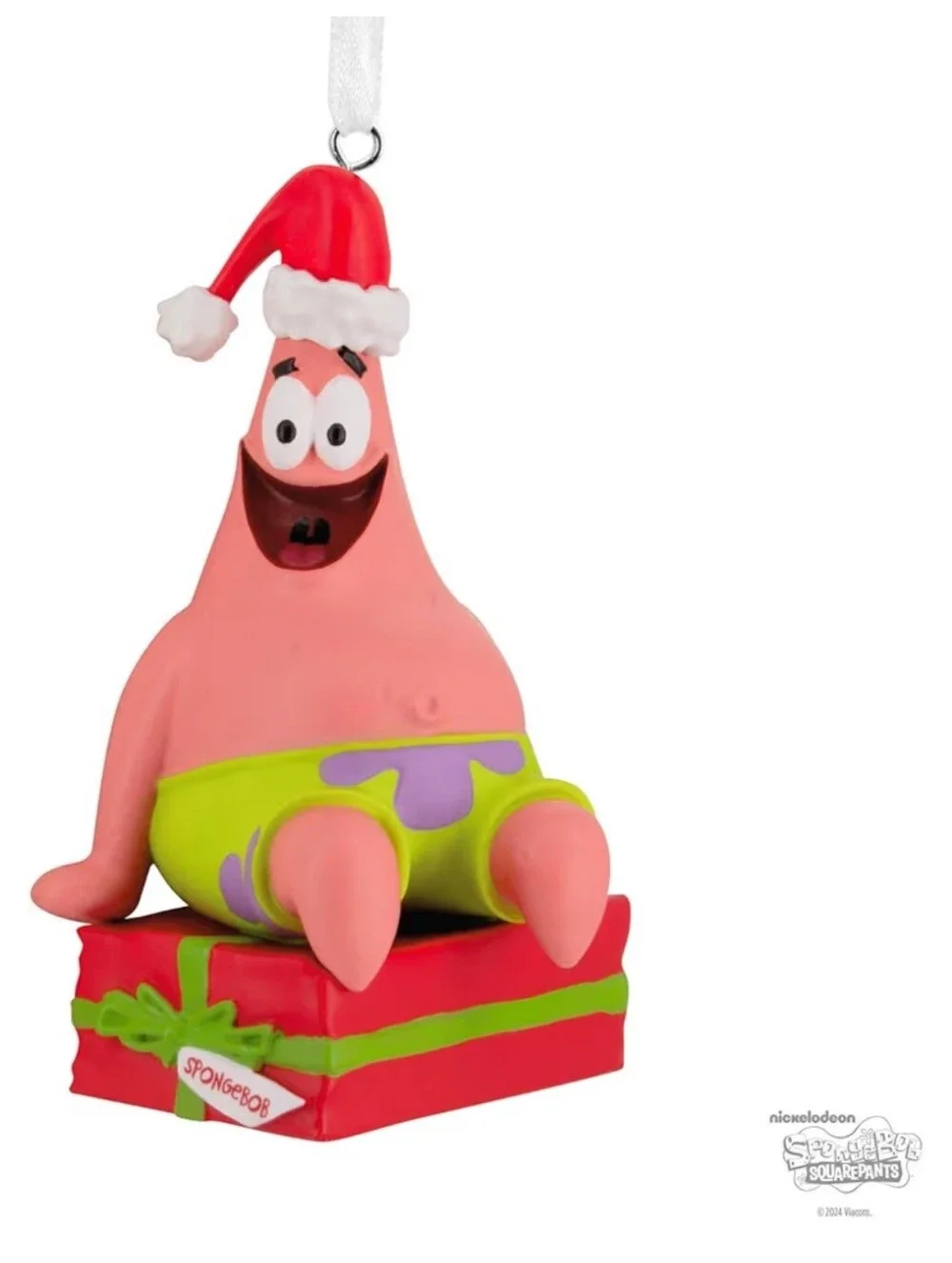 Nickelodeon's Patrick SpongeBob SquarePants Hallmark Christmas Tree Ornament